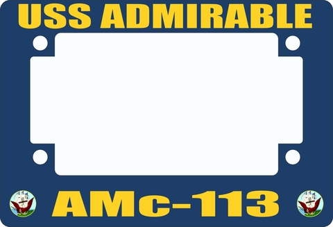 USS Admirable AMc-113 Motorcycle Frame