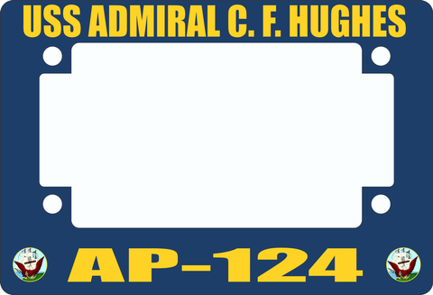 USS Admiral C. F. Hughes AP-124 Motorcycle Frame