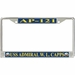 USS Admiral W. L. Capps AP-121 License Plate Frame