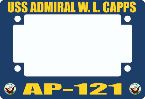 USS Admiral W. L. Capps AP-121 Motorcycle Frame