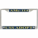 USS Adopt AMc-114 License Plate Frame