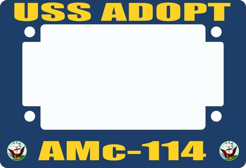 USS Adopt AMc-114 Motorcycle Frame