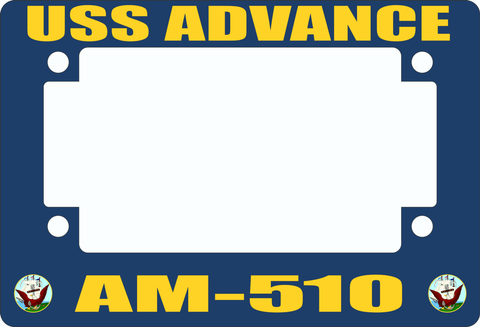 USS Advance AM-510 Motorcycle Frame