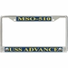 USS Advance MSO-510 License Plate Frame