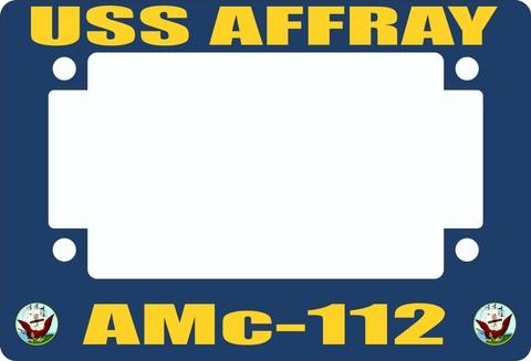 USS Affray AMc-112 Motorcycle Frame