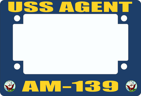 USS Agent AM-139 Motorcycle Frame