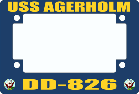USS Agerholm DD-826 Motorcycle Frame