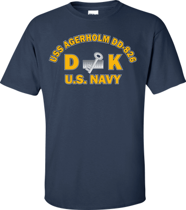 USS AGERHOLM DD-826 Rate DK Disbursing Clerk T-Shirt