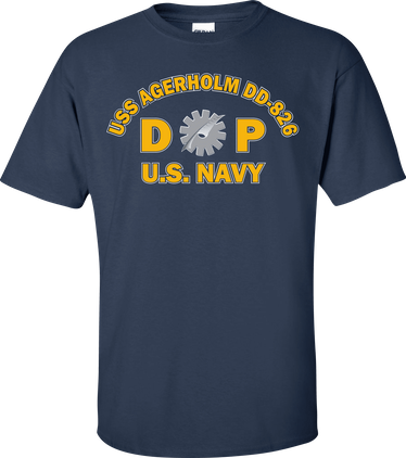 USS AGERHOLM DD-826 Rate DP Data Processing Technician T-Shirt