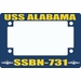 USS Alabama SSBN-731 Motorcycle Frame