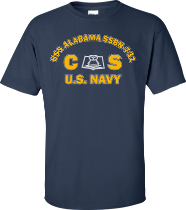 USS ALABAMA SSBN-731 Rate CS Culinary Specialist T-Shirt