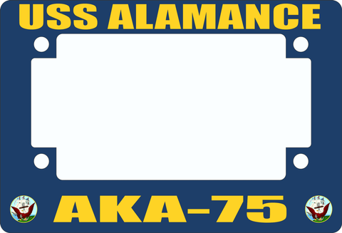 USS Alamance AKA-75 Motorcycle Frame