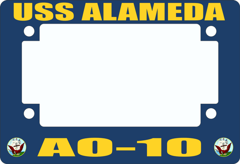 USS Alameda AO-10 Motorcycle Frame