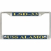 USS Alamo LSD-33 License Plate Frame
