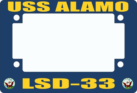 USS Alamo LSD-33 Motorcycle Frame