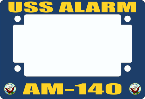 USS Alarm AM-140 Motorcycle Frame