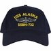 USS Alaska SSBN-732 Custom Embroidered Cap