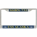 USS Alaska  SSBN-732 License Plate Frame