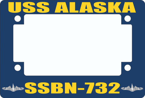 USS Alaska SSBN-732 Motorcycle Frame