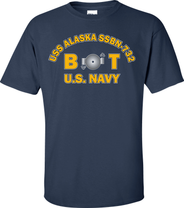 USS ALASKA SSBN-732 Rate BT Boiler Technician T-Shirt