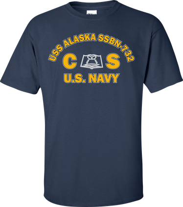 USS ALASKA SSBN-732 Rate CS Culinary Specialist T-Shirt