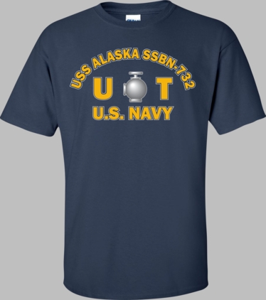 USS ALASKA SSBN-732 Rate UT Utilitiesman T-Shirt