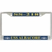 USS Albacore SS-218 License Plate Frame