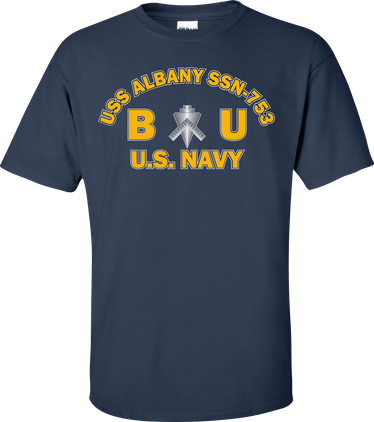 USS ALBANY SSN-753 Rate BU Builder T-Shirt