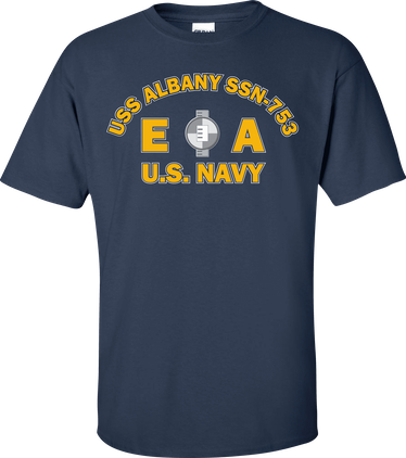 USS ALBANY SSN-753 Rate EA Engineering Aide T-Shirt