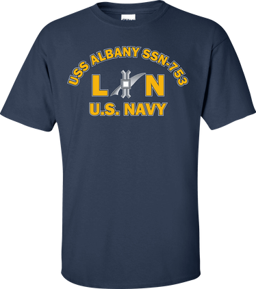 USS ALBANY SSN-753 Rate LN Legalman T-Shirt