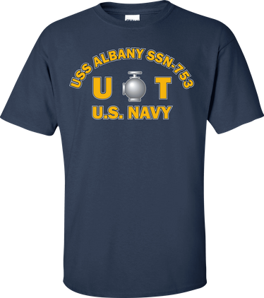 USS ALBANY SSN-753 Rate UT Utilitiesman T-Shirt