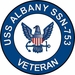 USS Albany SSN-753 Veteran Decal Sticker