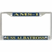 USS Albatross AMS-1 License Plate Frame