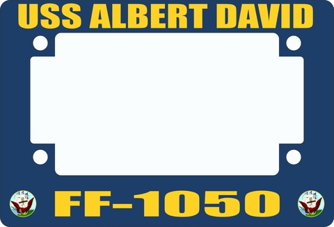 USS Albert David FF-1050 Motorcycle Frame