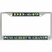 USS Albert W. Grant DD-649 License Plate Frame
