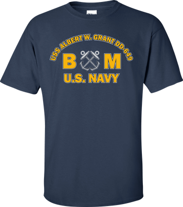 USS ALBERT W. GRANT DD-649 Rate BM Boatswains Mate T-Shirt