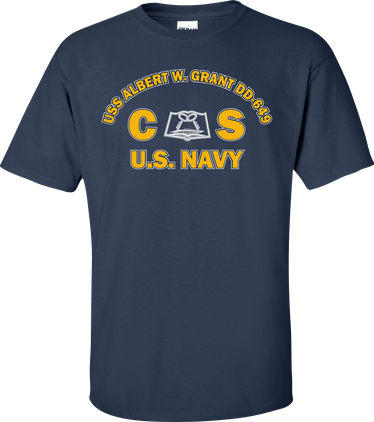 USS ALBERT W. GRANT DD-649 Rate CS Culinary Specialist T-Shirt