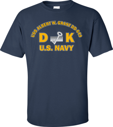 USS ALBERT W. GRANT DD-649 Rate DK Disbursing Clerk T-Shirt