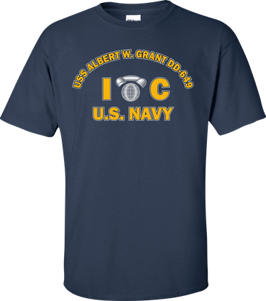 USS ALBERT W. GRANT DD-649 Rate IC Interior Communications Electrician T-Shirt