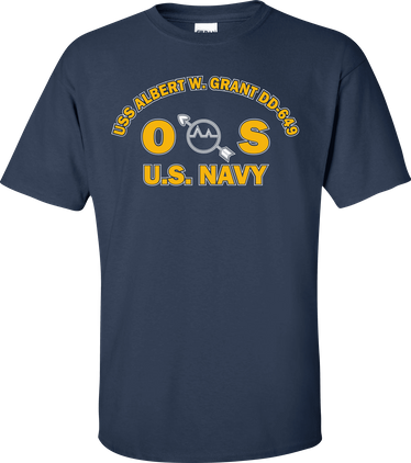 USS ALBERT W. GRANT DD-649 Rate OS Operations Specialist T-Shirt