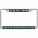 USS Albuquerque SSN-706 License Plate Frame