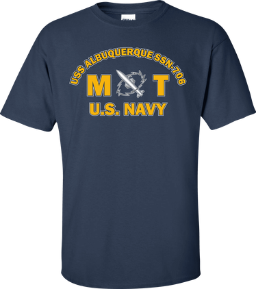 USS ALBUQUERQUE SSN-706 Rate MT Missile Technician T-Shirt
