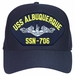 USS Albuquerque SSN-706 ( Silver Dolphins ) Submarine Enlisted Cap