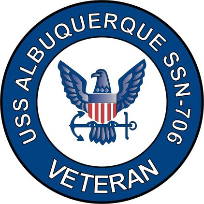 USS Albuquerque SSN-706 Veteran Decal Sticker