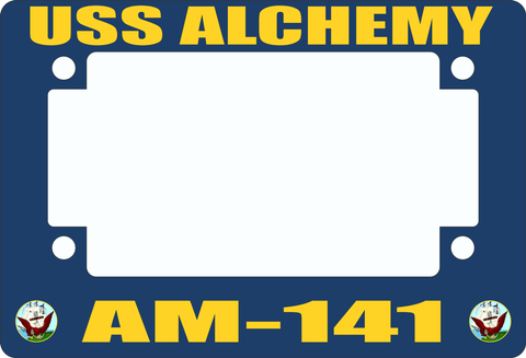 USS Alchemy AM-141 Motorcycle Frame