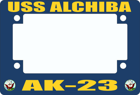 USS Alchiba AK-23 Motorcycle Frame