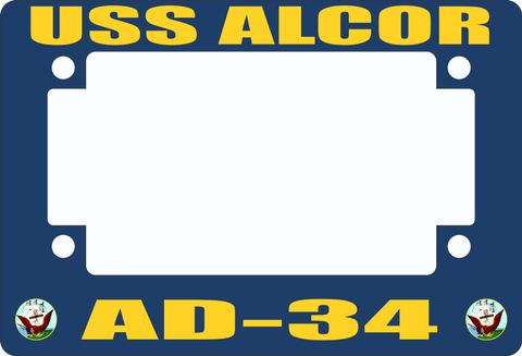 USS Alcor AD-34 Motorcycle Frame