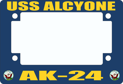 USS Alcyone AK-24 Motorcycle Frame