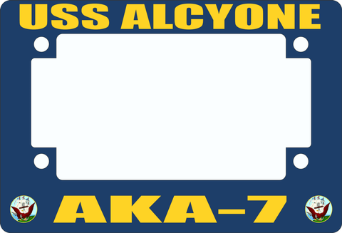 USS Alcyone AKA-7 Motorcycle Frame