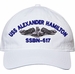 USS Alexander Hamilton SSBN-617 with Dolphins Unstructured Dad Cap